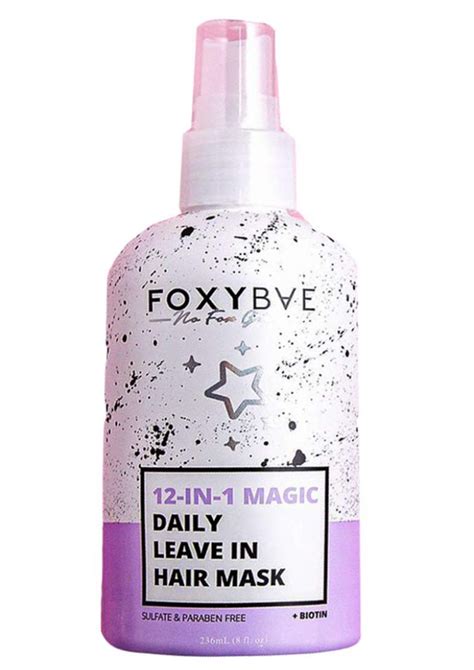 Infuse Your Hair with Moisture and Shine with Foxybae Hair 12 in 1 Magic Daily Leave In Hair Mask